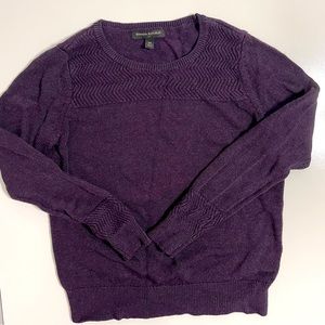 Women’s Banana Republic Crew Neck Purple Sweater, Sz XS